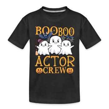 Schauspieler uu Lustiger Schauspieler - Kinder Premium Bio T-Shirt - Schwarz - Vorne