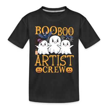 Artiste uu Drôle d’artiste - T-shirt bio Premium Enfant - noir - Devant