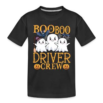 Fahrer uu Lustiger Fahrer - Kinder Premium Bio T-Shirt - Schwarz - Vorne