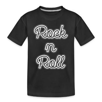 Rock'n'roll rockabilly maximum rocknroll - T-shirt bio Premium Enfant - noir - Devant