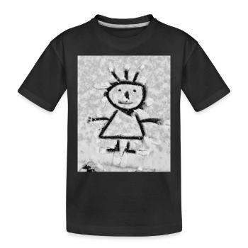 Vergänglichkeit - Kinder Premium Bio T-Shirt - Schwarz - Vorne