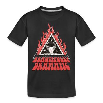 Universal Monsters Beautifully Dramatic - T-shirt bio Premium Enfant - noir - Devant