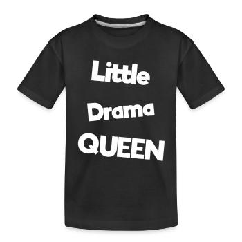 Babysprüche - Kinder Premium Bio T-Shirt - Schwarz - Vorne