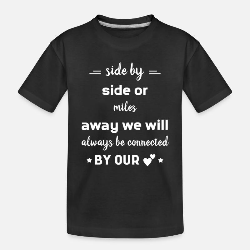 BESTE FREUNDE - Kinder Premium Bio T-Shirt - Schwarz
