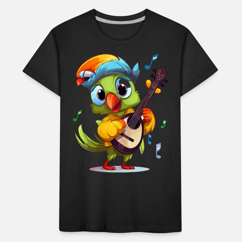 Musical Featherbeak Kids' Premium Organic T-Shirt