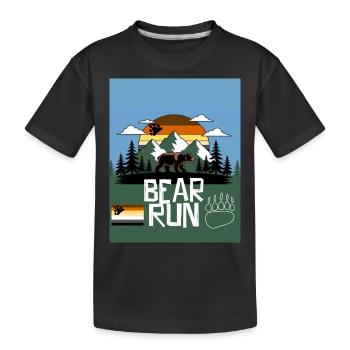 gay Bears - Kids' Premium Organic T-Shirt - black - Front