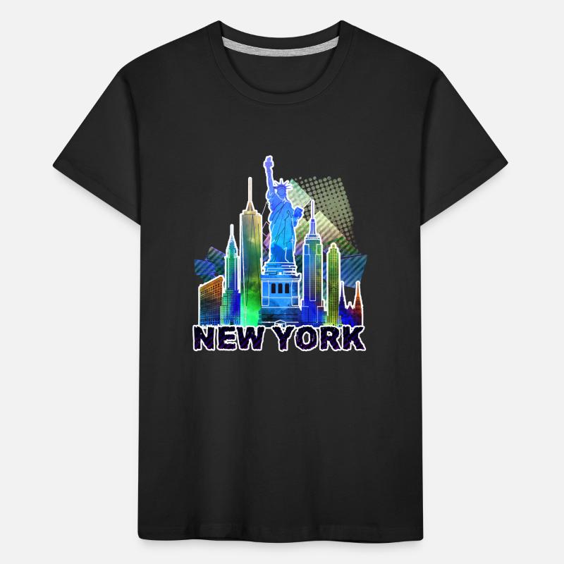 New York 3 y Kids' Premium Organic T-Shirt