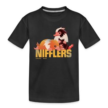Fantastic Beasts 3 Baby Nifflers - Kids' Premium Organic T-Shirt - black - Front