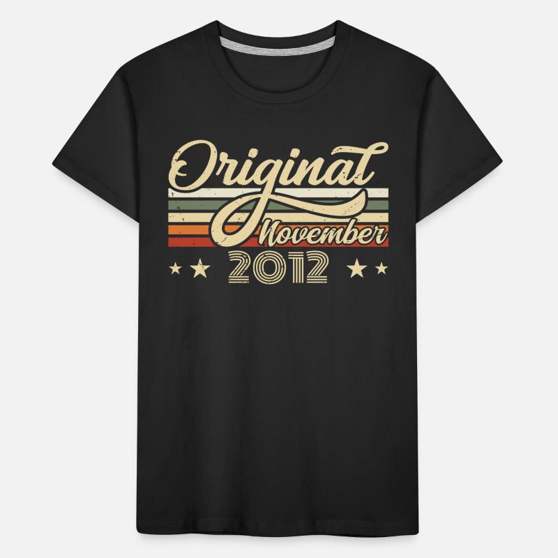November 2012 Geburtstagsgeschenk November 2012 Kinder Premium Bio T-Shirt