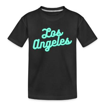 Los Angeles - T-shirt bio Premium Enfant - noir - Devant