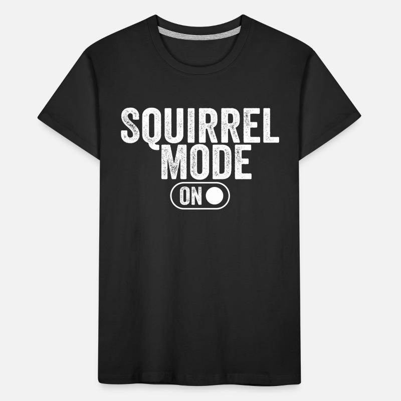 Eichhörnchen-Modus an Kinder Premium Bio T-Shirt