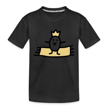 Fliegender Teppich - V2 - Kinder Premium Bio T-Shirt - Schwarz - Vorne