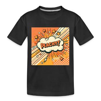 Pêche Pêche - T-shirt bio Premium Enfant - noir - Devant