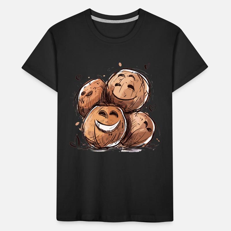 Laughing Coconuts Kids' Premium Organic T-Shirt