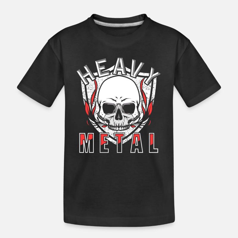 Heavy Metal - T-shirt bio Premium Enfant - noir