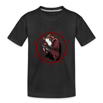 Alchemist of Hell - Kids' Premium Organic T-Shirt - black - Front