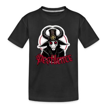 Occult Plague Priest - Kids' Premium Organic T-Shirt - black - Front