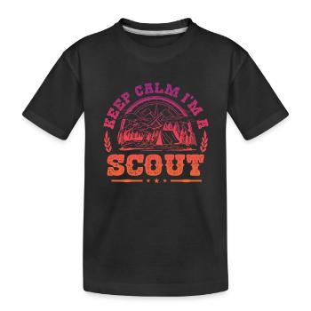 Scout Life Scout Camping Outdoor Scouting - T-shirt bio Premium Enfant - noir - Devant