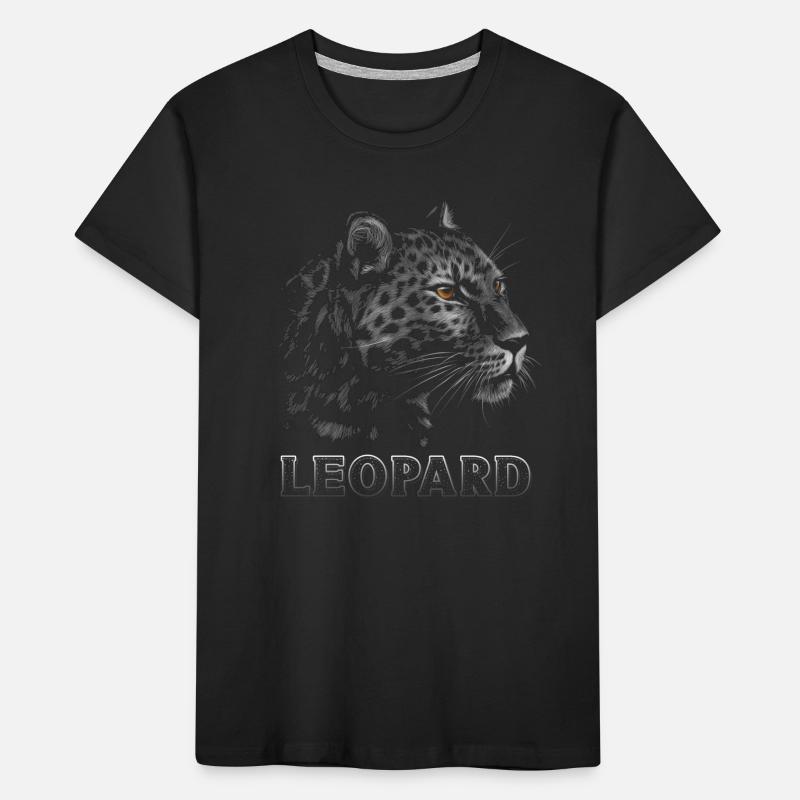 Leopard Lover Leopard Print Kinder Premium Bio T-Shirt