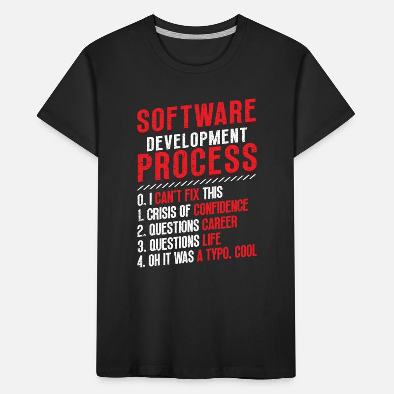 Processus de développement logiciel, programmation T-shirt bio Premium Enfant