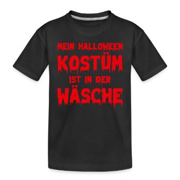 Halloween Lustige Halloween Sprüche I Halloween Lu - Kinder Premium Bio T-Shirt - Schwarz - Vorne