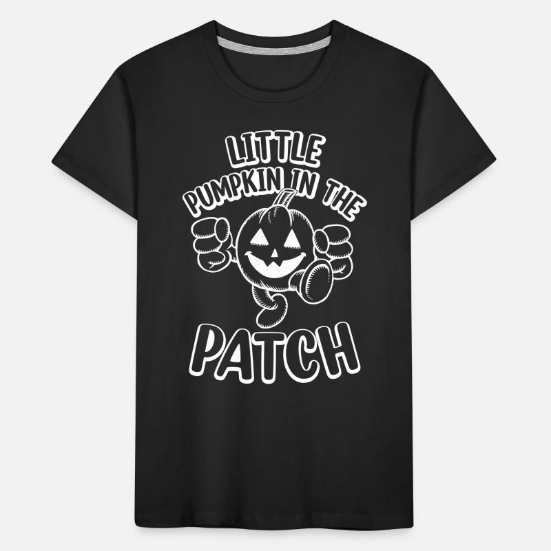 Halloween - Petite citrouille dans le patch T-shirt bio Premium Enfant
