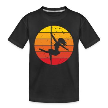 Pole Dancing Girl Pole Dance I Pole Dance - T-shirt bio Premium Enfant - noir - Devant