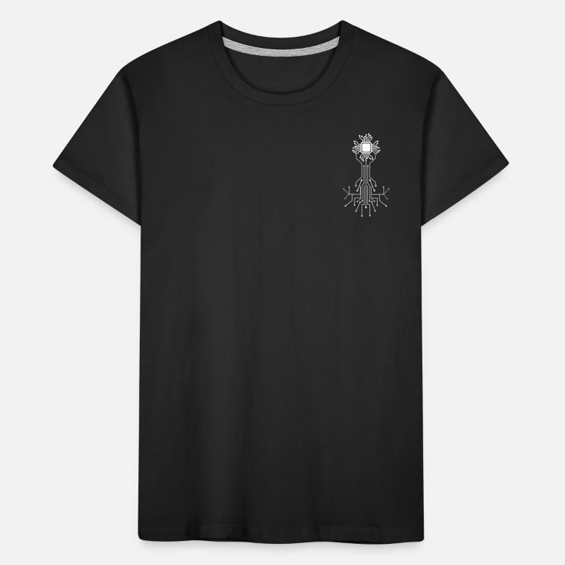 Computer Programming CPU Processor - Computer Prog Kinder Premium Bio T-Shirt
