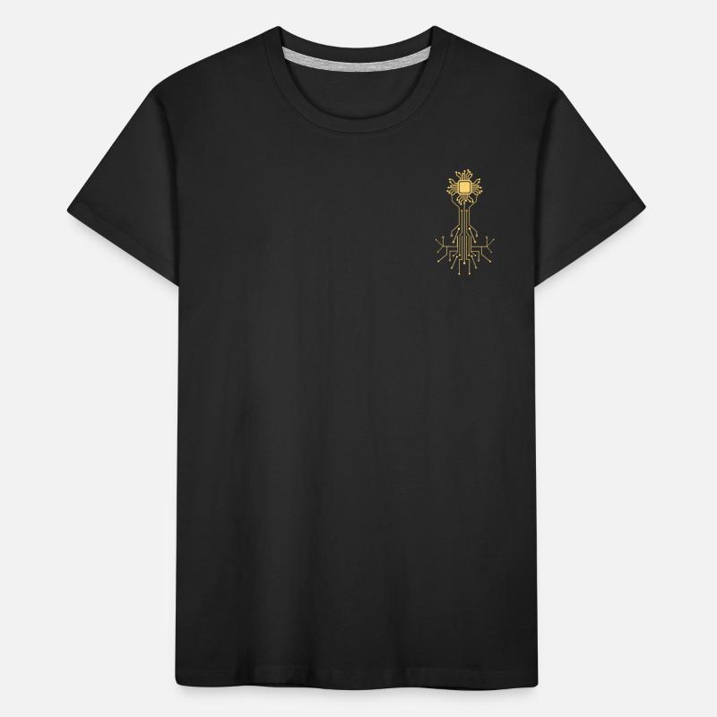 Programmation informatique Programmeur informatique CPU Proce T-shirt bio Premium Enfant