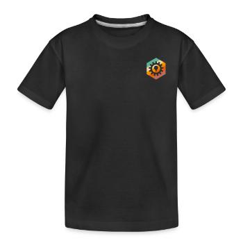 Mechanical Engineer Gear Engineer Retro Engineeri - Kinder Premium Bio T-Shirt - Schwarz - Vorne