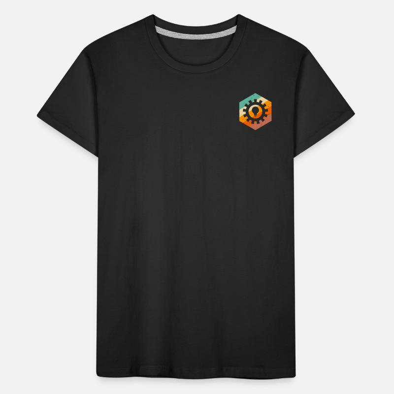 Mechanical Engineer Gear Engineer Retro Engineeri Kids' Premium Organic T-Shirt