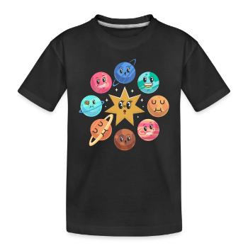 Astronomy Lover Aerospace - Funny Solar System - Kinder Premium Bio T-Shirt - Schwarz - Vorne