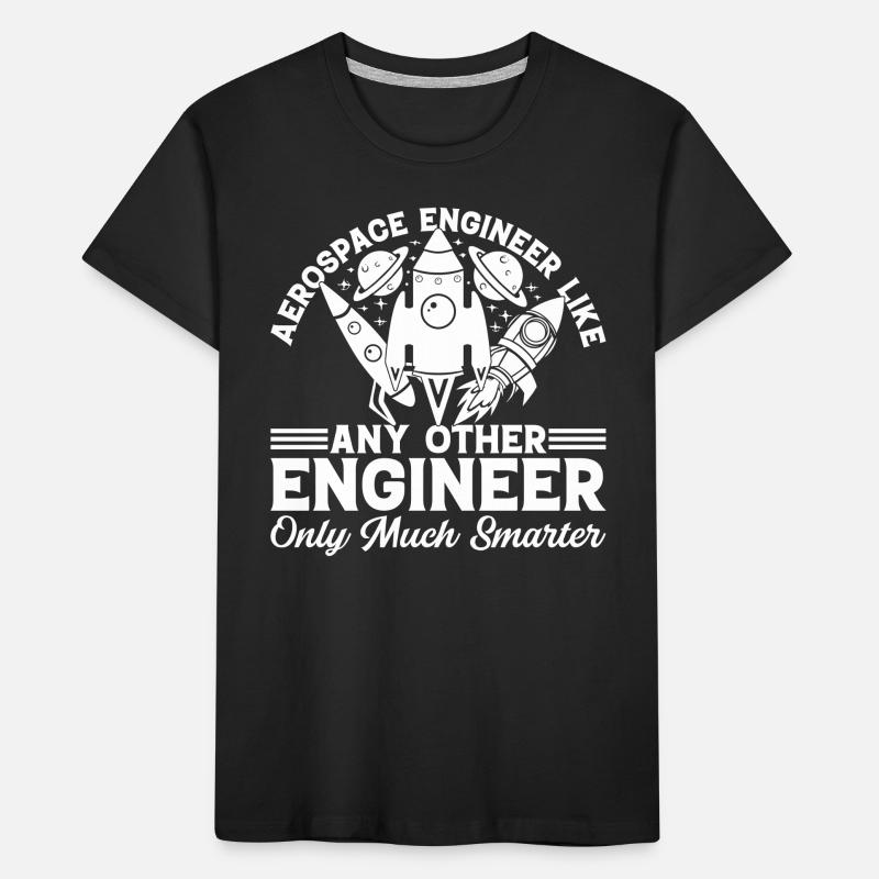 Rocket Ship Aerospace Engineering Aerospace Engine Kinder Premium Bio T-Shirt