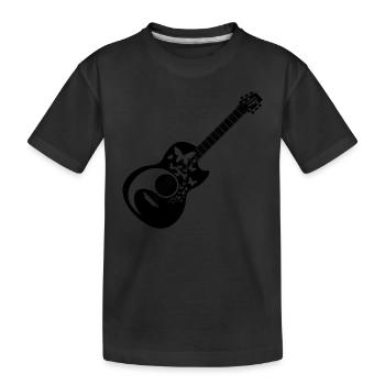 Bass Guitarist Heart Bass Guitar Player Bass Guita - Kinder Premium Bio T-Shirt - Schwarz - Vorne
