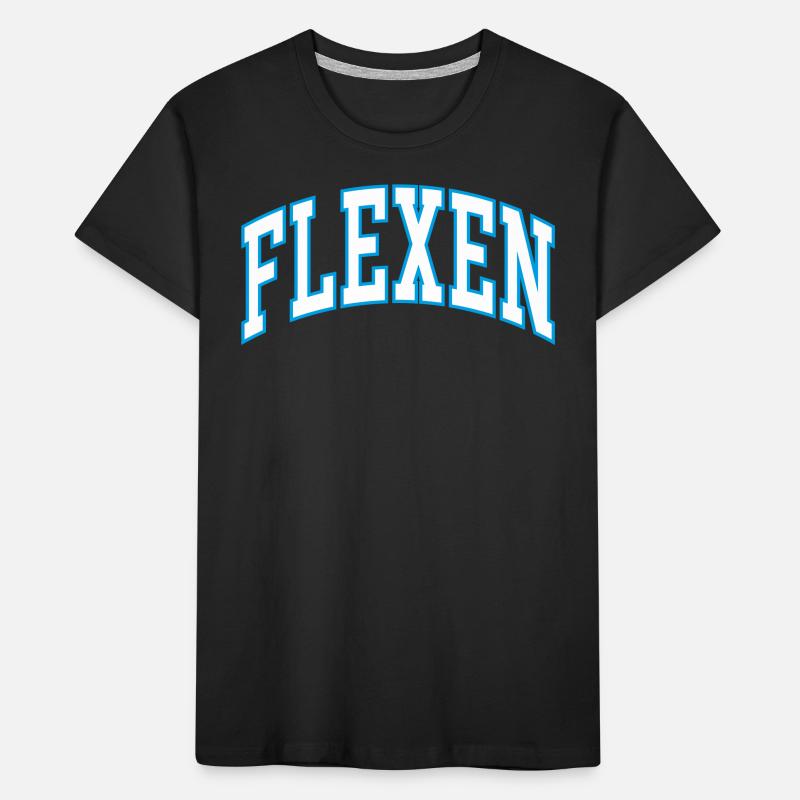 Flexing Kids' Premium Organic T-Shirt