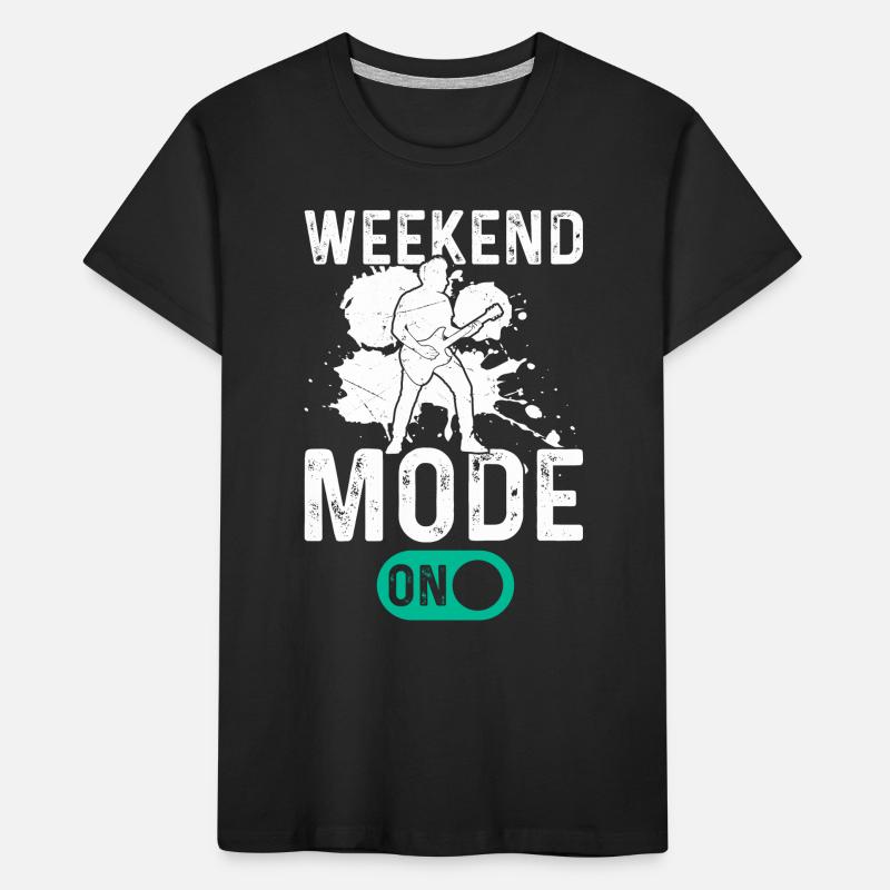 Guitariste Basse Guitariste Basse - Mode Week-end O T-shirt bio Premium Enfant