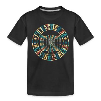 I'd Rather Be Playing Congas - Conga Drums Conga D - Kids' Premium Organic T-Shirt - black - Front