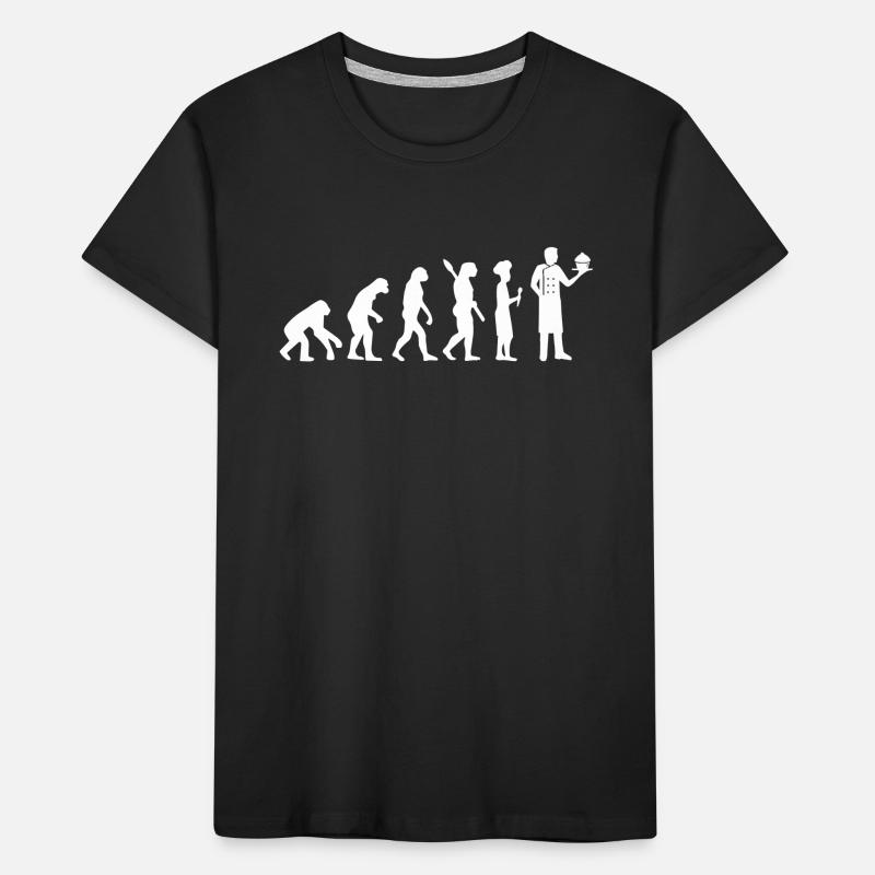 Chef Evolution Chef Cook Professional Cook Chef's Kids' Premium Organic T-Shirt