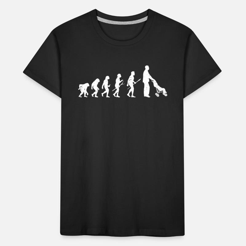 Daddy Evolution - Father's Day Ideas Daddy Kinder Premium Bio T-Shirt
