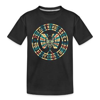 Conga Drummer - Vous ne pouvez jamais avoir trop de conga - T-shirt bio Premium Enfant - noir - Devant