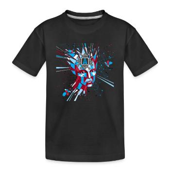 AI Artificial Intelligence Robot AI Robotics - Kids' Premium Organic T-Shirt - black - Front