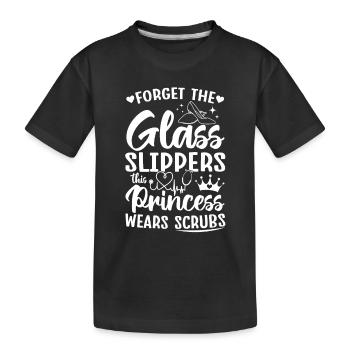 Hospital Nurse Geriatric Nurse Registered Nurse - Kinder Premium Bio T-Shirt - Schwarz - Vorne