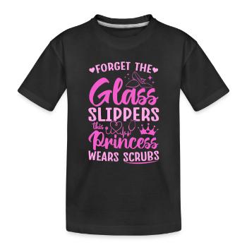Geriatric Nurse Registered Nurse Hospital Nurse - Kinder Premium Bio T-Shirt - Schwarz - Vorne