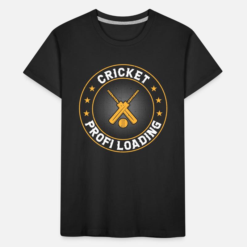 Cricket Professional Loading - Cricketing Cricketer Crick T-shirt bio Premium Enfant