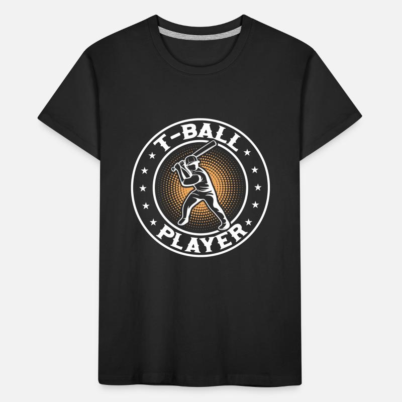 Teeball Player T-ball Player Kinder Premium Bio T-Shirt