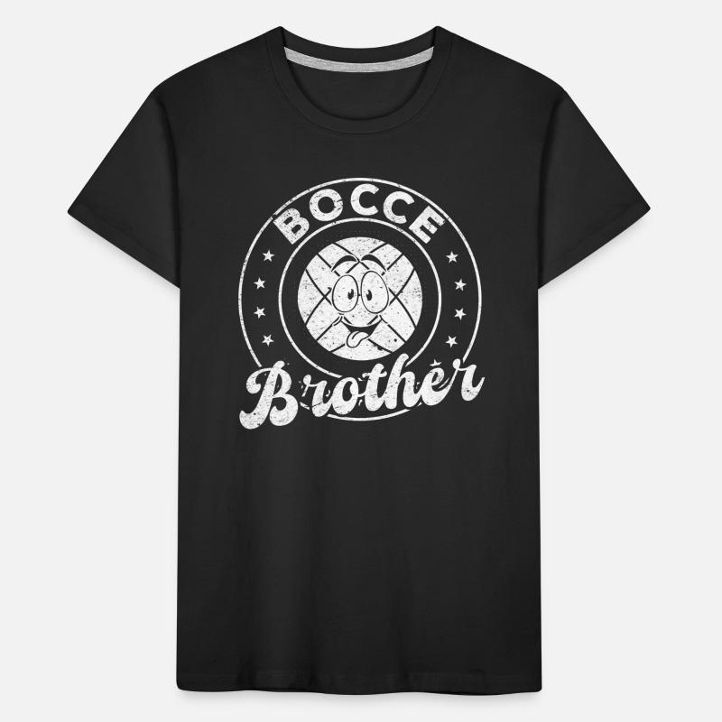 Bocce Ball Player Brother Boccia Player - Bocce Br Kids' Premium Organic T-Shirt