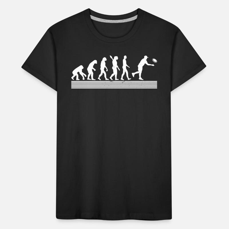 Disc Golf Disc Golfer Evolution disc golf player Kinder Premium Bio T-Shirt
