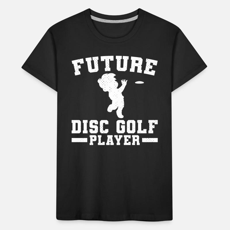 Future disc golf Player Baby Disc Golf Player Kinder Premium Bio T-Shirt