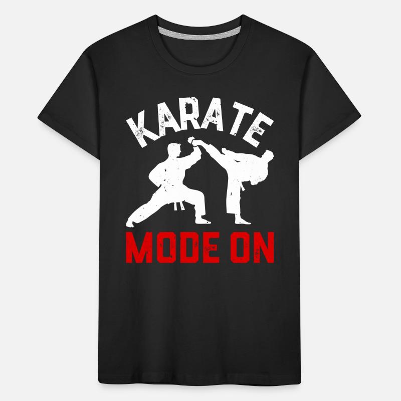 Mode Karaté activé - Combattant de karaté T-shirt bio Premium Enfant