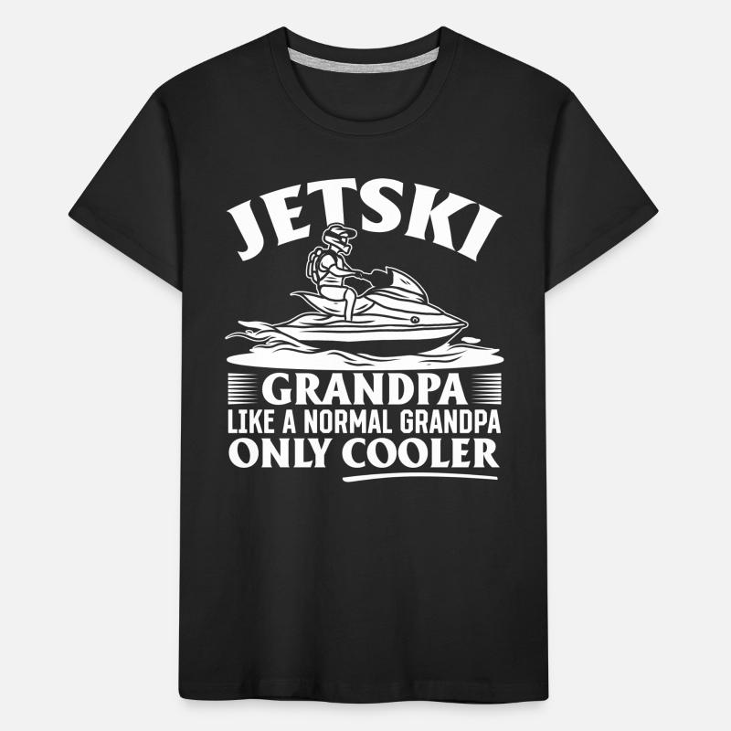 Jetski Papi comme un Papi normal juste plus cool - T-shirt bio Premium Enfant